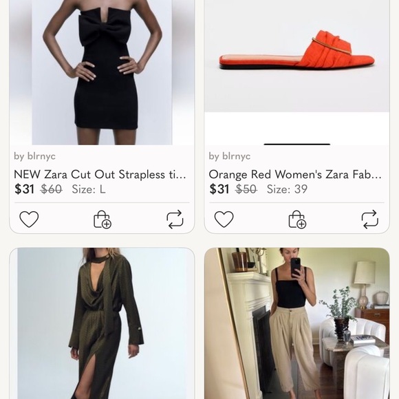 Zara Dresses & Skirts - Zara 25 Piece Wardrobe Capsule- Blazers, jeans, barrel pants, dresses, vests 6